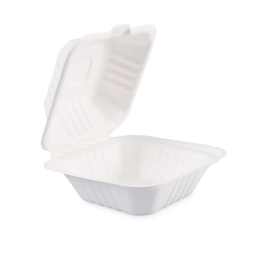 Compostable Baggase Trays & Meal Boxes