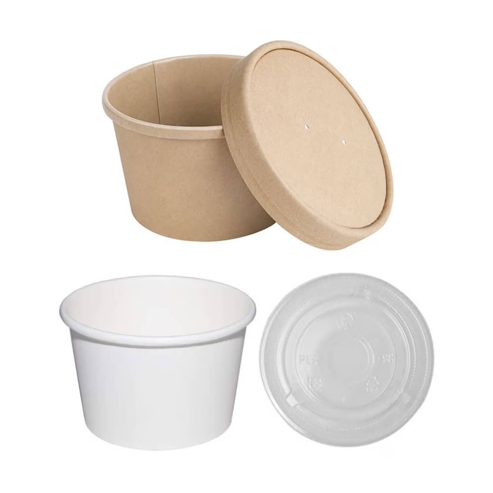 Paper Tubs & Lid