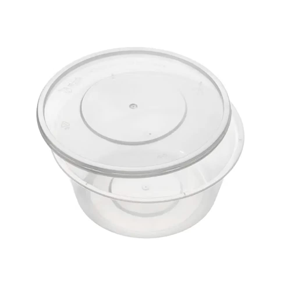 Round Microwavable Tubs & Lids