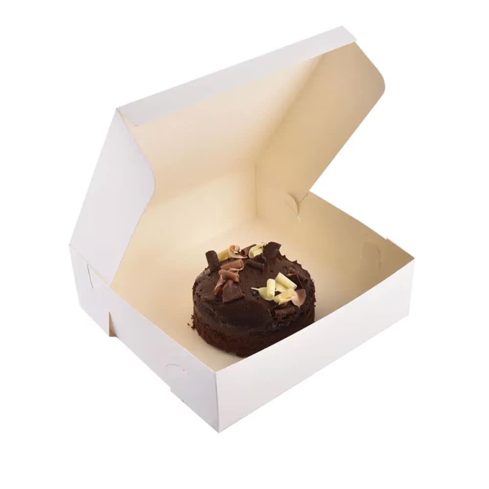 White Folding Cake Boxes
